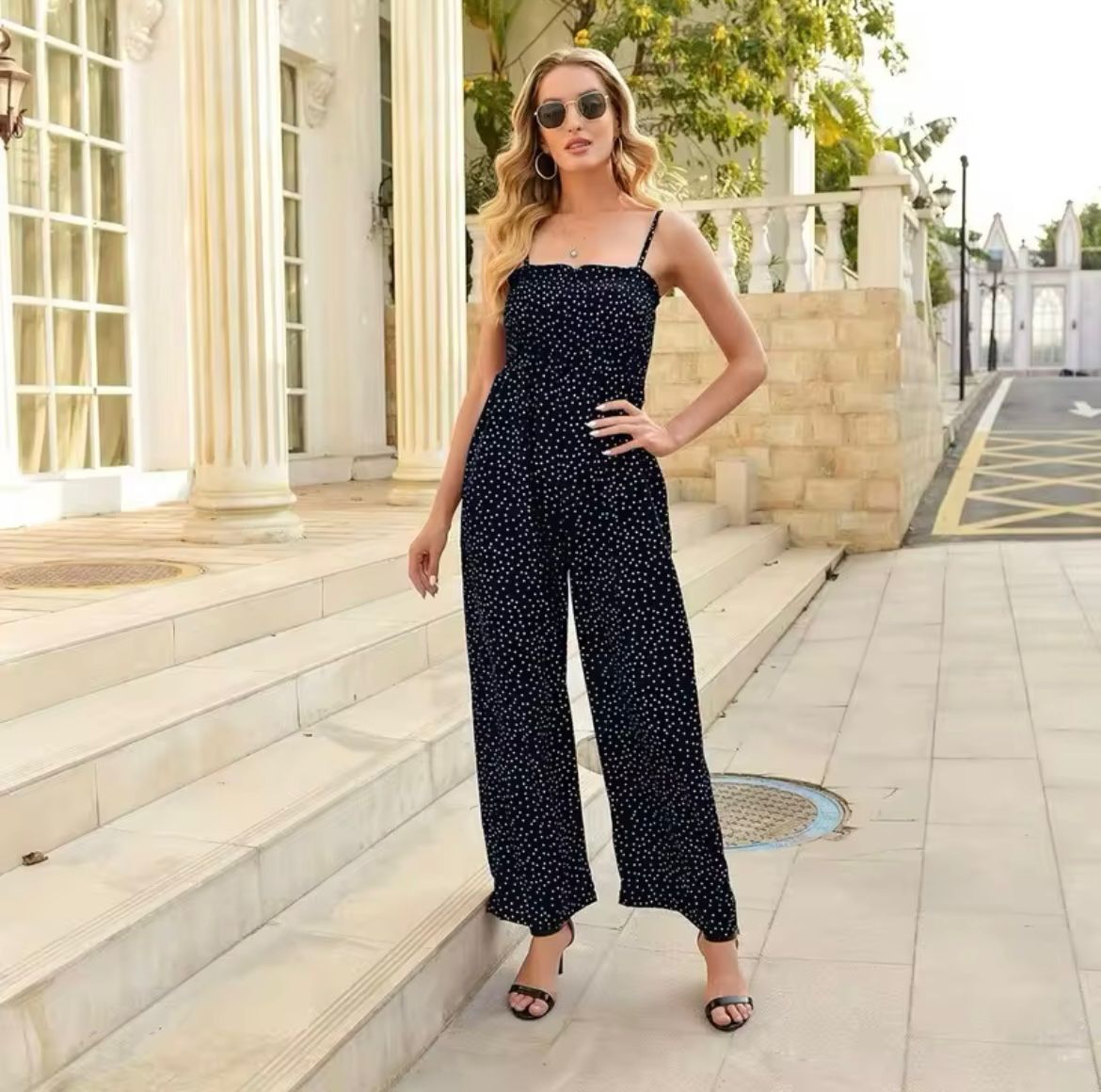 Jumpsuit Women Loose Fit One Piece Casual Garment Type - Evergreen Outfits - Women Jumpsuit