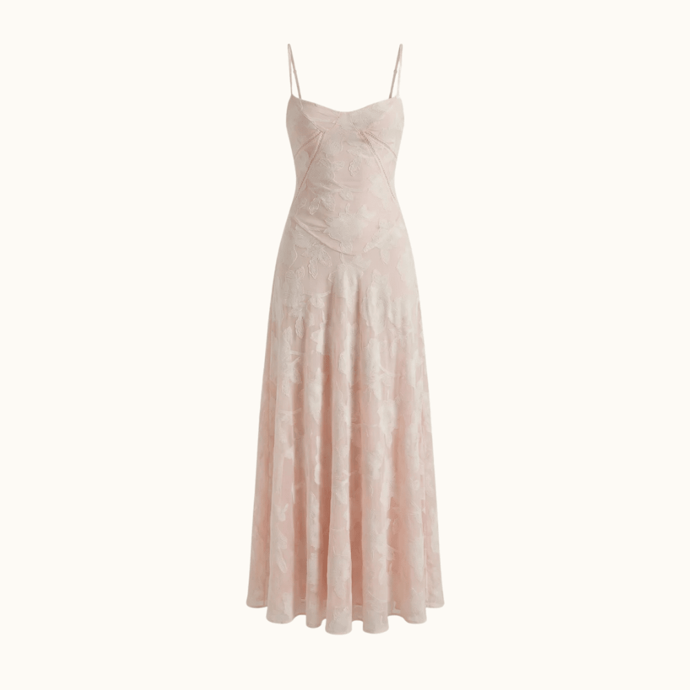 Maxi Dress Women Sweetheart Shaped Neckline Style - Evergreen Outfits - Women Maxi Dress