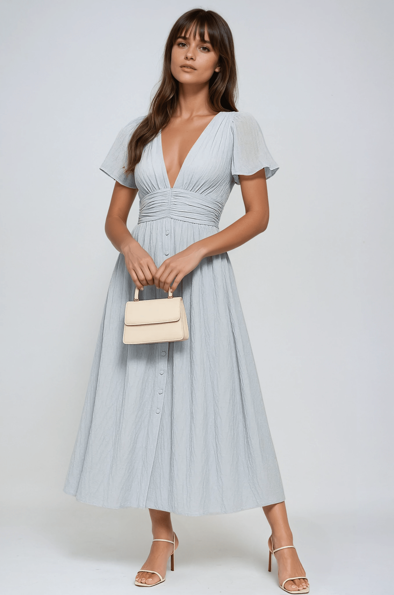 Women Maxi Dress Boho Style Relaxed Fit Casual - Evergreen Outfits - Women Maxi Dress