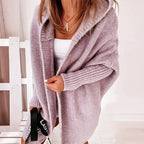 Women Cardigan | Hooded Open Front Long Cut Coverage