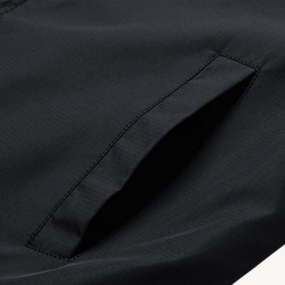 Men Jacket | Hooded Windproof Design with Zip Front Closure