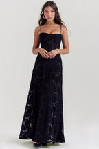 Women Dress | Maxi Length with Full-Length Flowing Silhouette