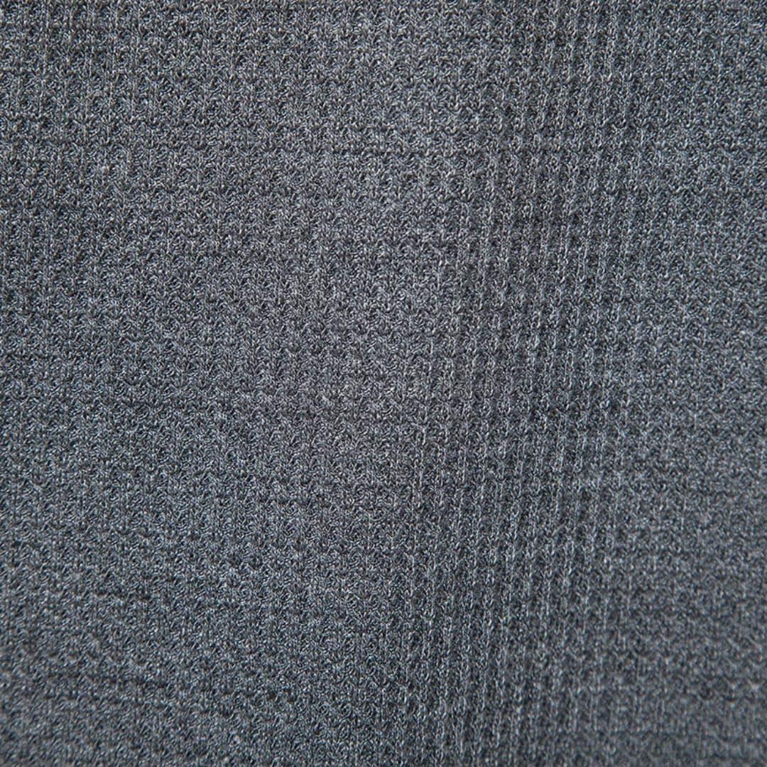 Men T-Shirt | Waffle-Knit Henley with Relaxed Fit Long Sleeve