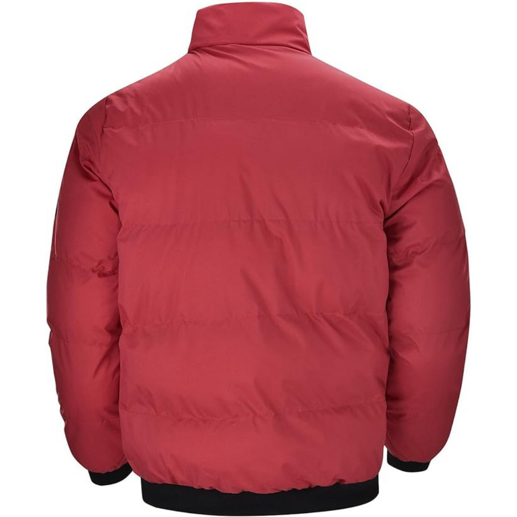Men Jacket | Insulated Down Fill with Full-Length Zip Front