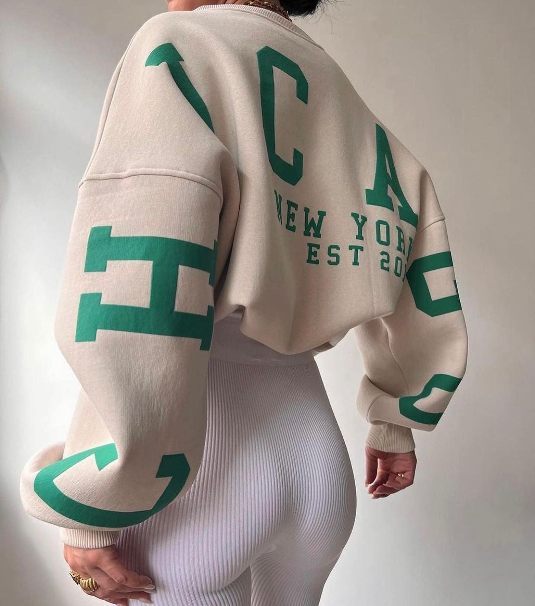 Women Sweater | Oversized Pullover with Long Sleeve Fit