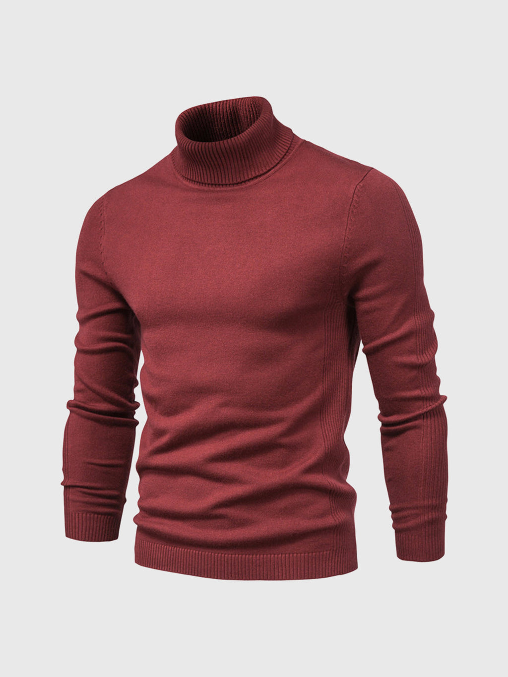 Men Sweater | Turtleneck Regular Fit Pullover Long Sleeve