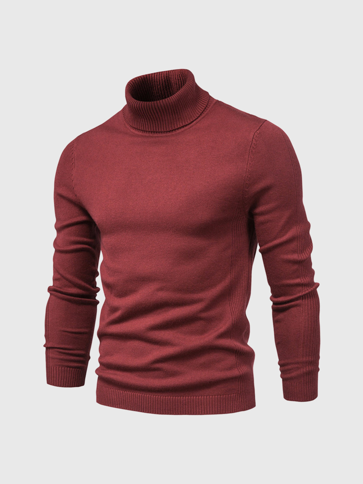 Men Sweater | Turtleneck Regular Fit Pullover Long Sleeve
