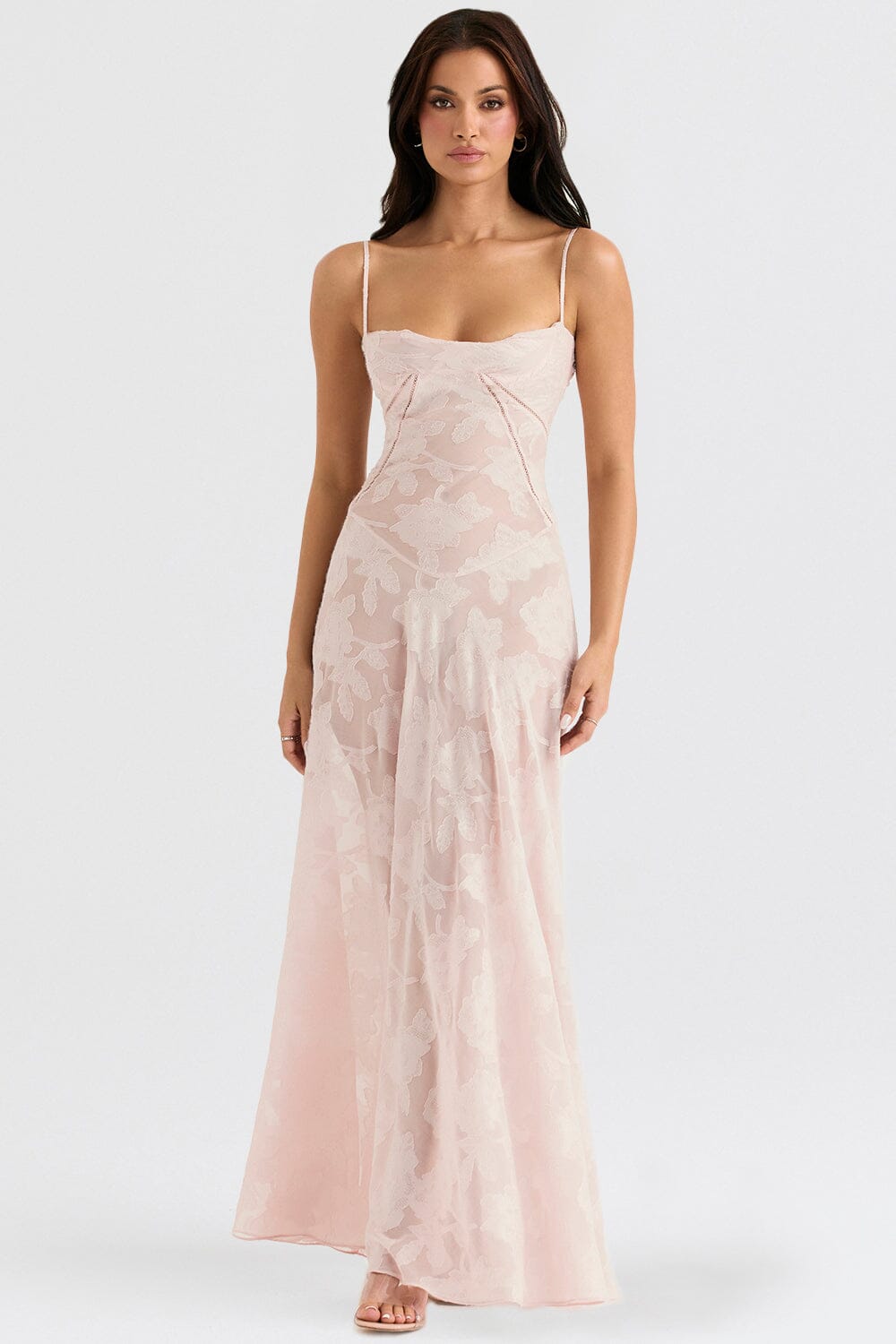 Women Dress | Maxi Length with Full-Length Flowing Silhouette