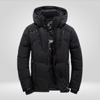 Men Jacket | Loose Fit Waterproof Windproof Full-Zip Winter