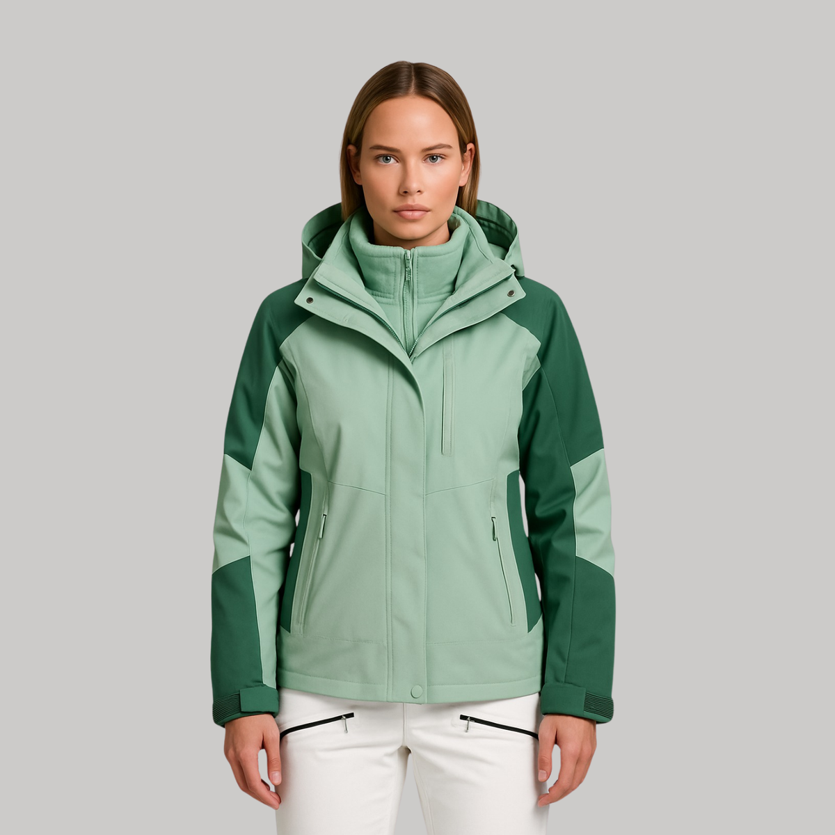 Women Parka | 3-in-1 System with Detachable Inner Layer