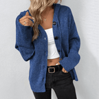 Women Cardigan | Button Closure Open Front Layering Fit
