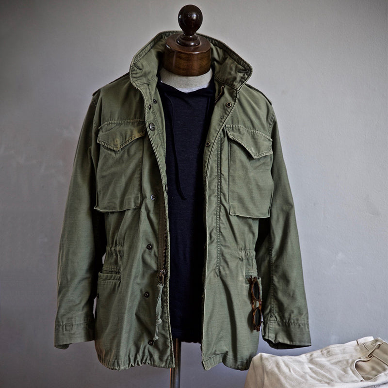 Men Jacket | Multi-Pocket Field Cut with Adjustable Hood