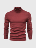 Men Sweater | Turtleneck Regular Fit Pullover Long Sleeve