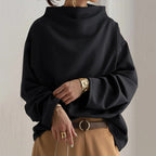 Women Sweater | Fitted Turtleneck with Long Sleeve Pullover