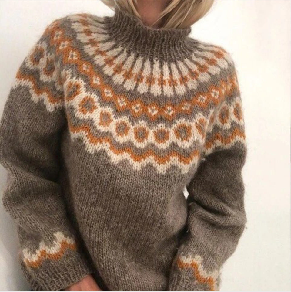 Women Sweater | Long Sleeve Pullover for Casual Winter Wear