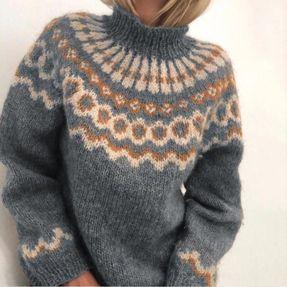 Women Sweater | Long Sleeve Pullover for Casual Winter Wear