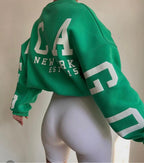 Women Sweater | Oversized Pullover with Long Sleeve Fit