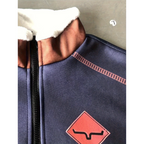Men Sweater | Full Zip Long Sleeve Fitted Silhouette