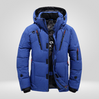 Men Jacket | Loose Fit Waterproof Windproof Full-Zip Winter