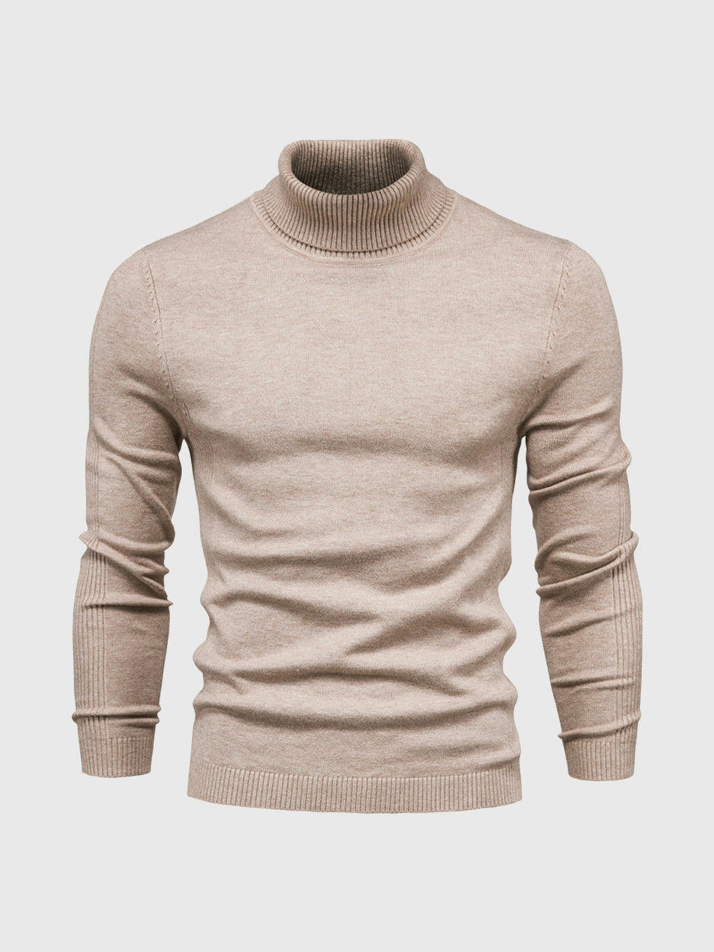 Men Sweater | Turtleneck Regular Fit Pullover Long Sleeve