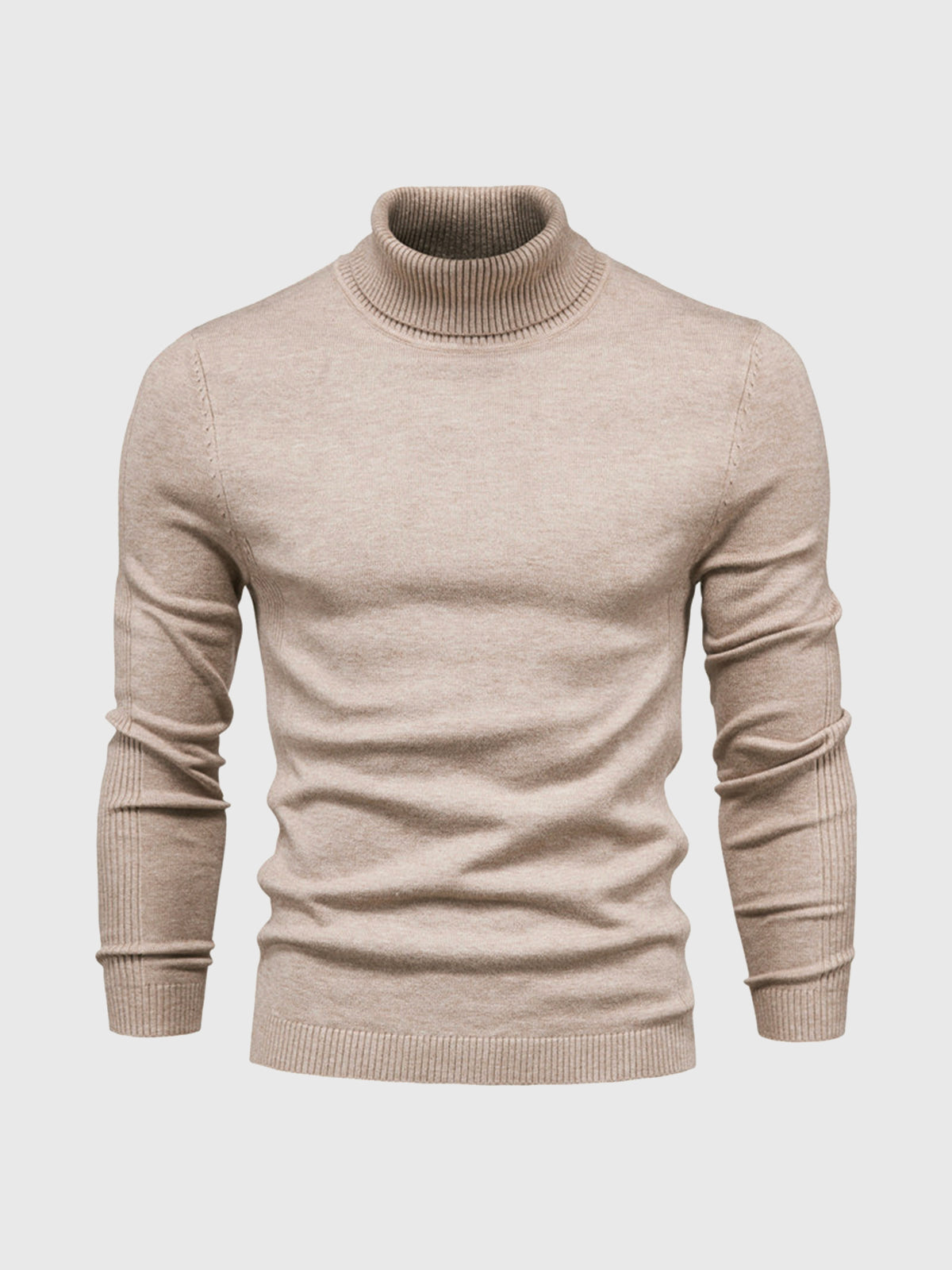 Men Sweater | Turtleneck Regular Fit Pullover Long Sleeve