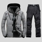 Men Ski Suit | Two-Piece Regular Fit with Adjustable Waist