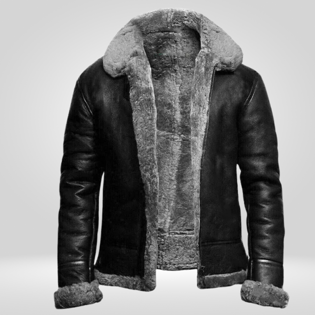 Men Jacket | Insulated Full-Zip Winter Outer Layer Fit