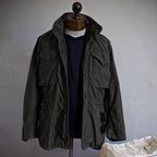 Men Jacket | Multi-Pocket Field Cut with Adjustable Hood