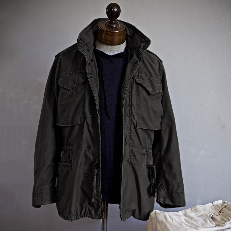 Men Jacket | Multi-Pocket Field Cut with Adjustable Hood