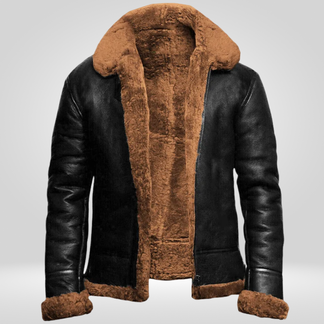 Men Jacket | Insulated Full-Zip Winter Outer Layer Fit