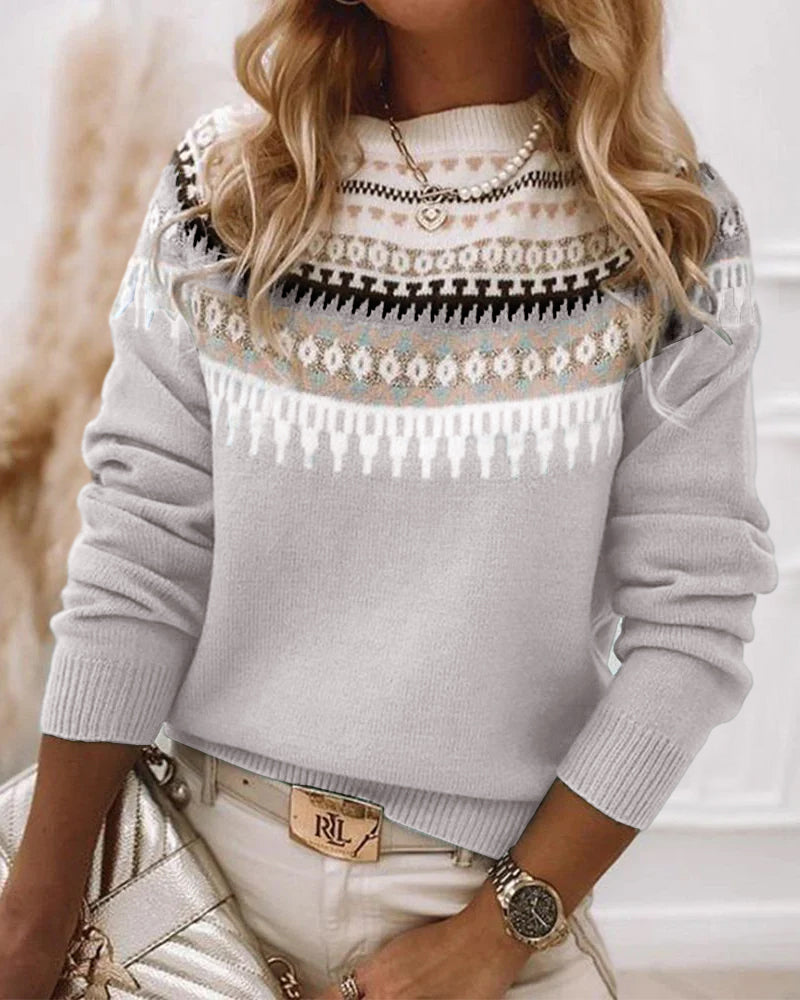 Women Sweater | Relaxed Fit Knit for Everyday Layering