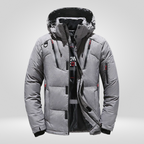 Men Jacket | Loose Fit Waterproof Windproof Full-Zip Winter