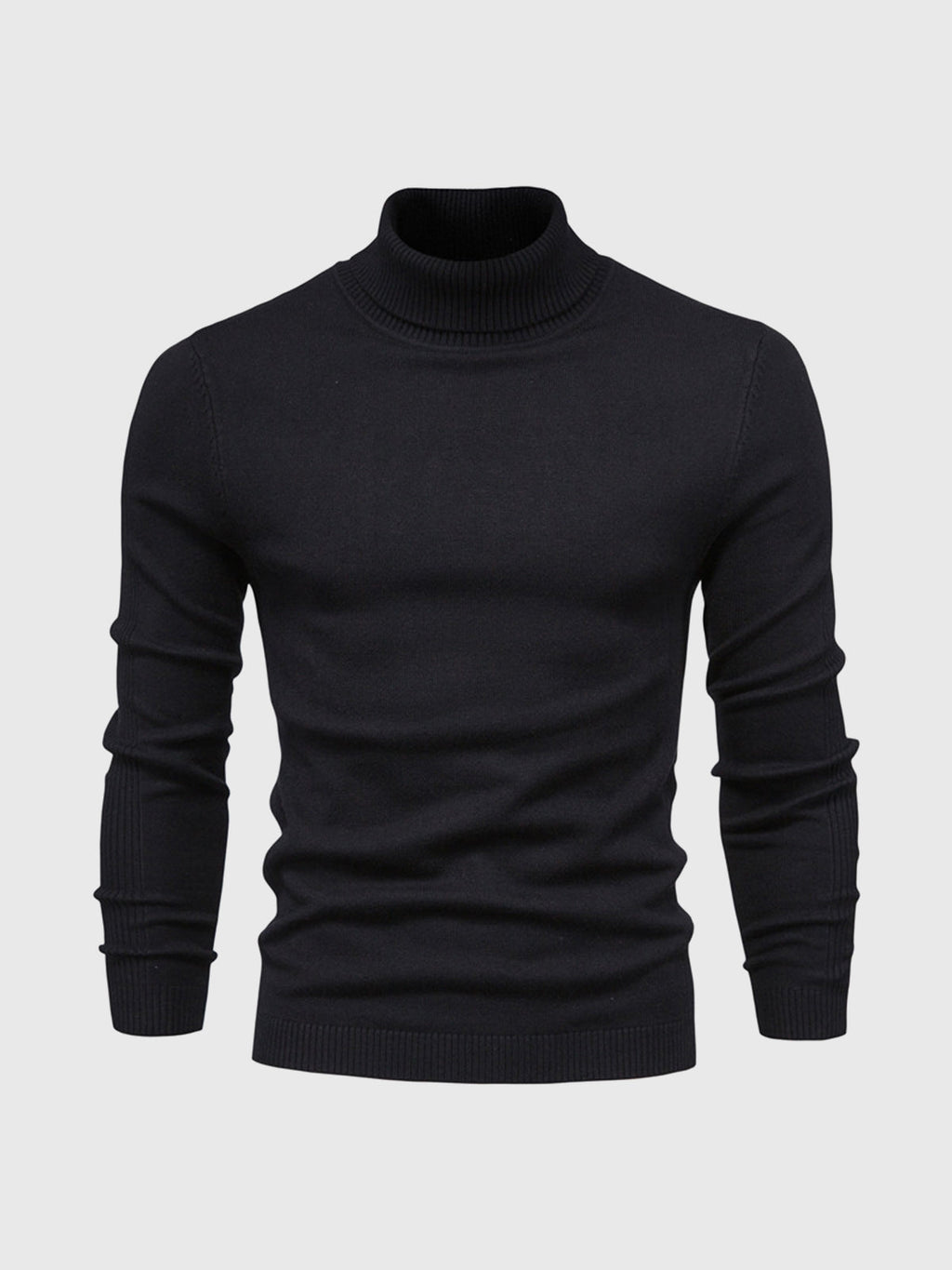 Men Sweater | Turtleneck Regular Fit Pullover Long Sleeve