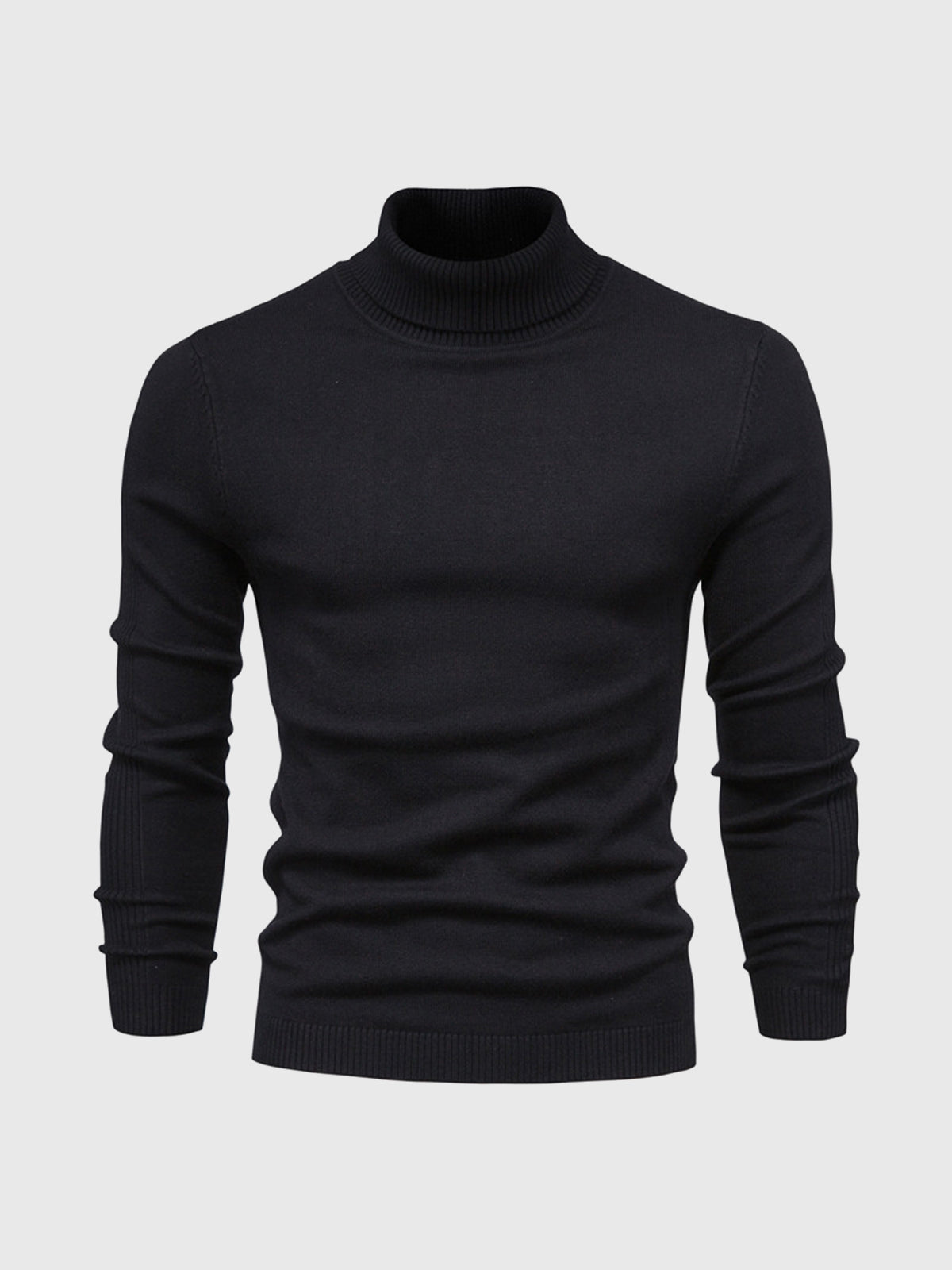 Men Sweater | Turtleneck Regular Fit Pullover Long Sleeve