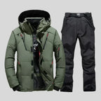 Men Ski Suit | Two-Piece Regular Fit with Adjustable Waist