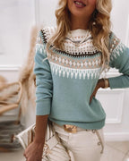 Women Sweater | Relaxed Fit Knit for Everyday Layering