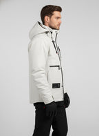 Men Jacket | Waterproof Design with Detachable Hood Zip