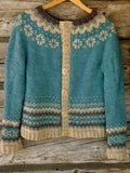 Women Sweater | Regular Fit with Geometric Jacquard Pattern