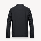 Men Jacket | Hooded Windproof Design with Zip Front Closure