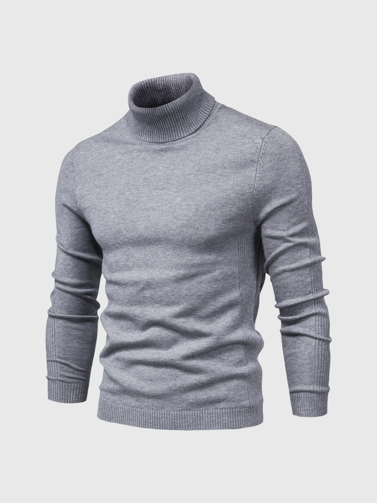 Men Sweater | Turtleneck Regular Fit Pullover Long Sleeve