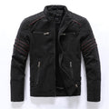 Men Jacket | Full Zip Front with Stand Collar Regular Fit