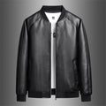 Men Jacket | Zip-Up Bomber with Raglan Sleeves and Ribbed Trim
