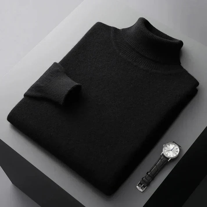 Men Sweater | Turtleneck Regular Fit with Long Sleeves