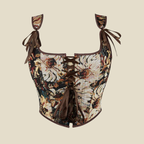 Women Corset Top | Sweetheart Neckline with Side Lace-Up