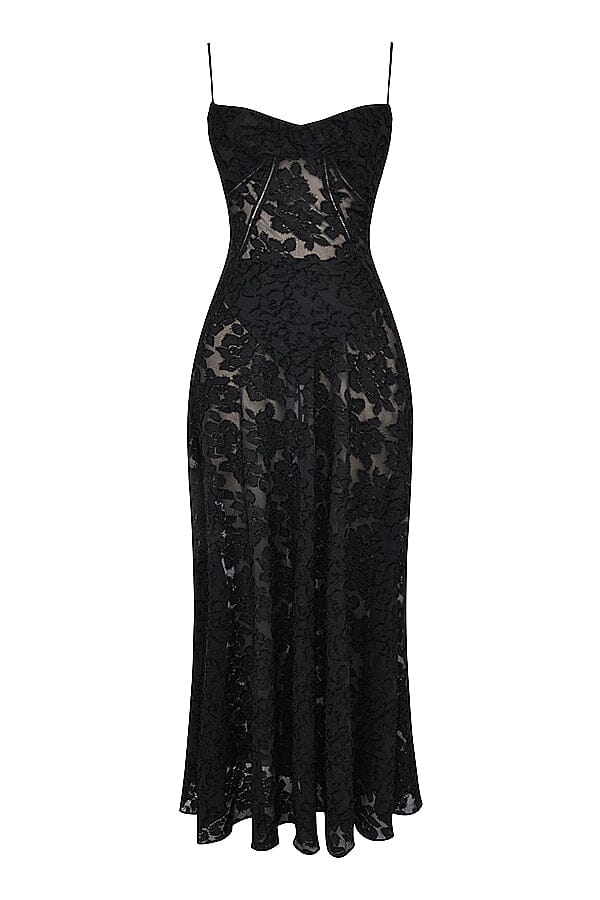 Women Dress | Maxi Length with Full-Length Flowing Silhouette