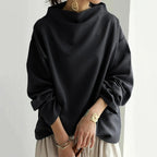 Women Sweater | Fitted Turtleneck with Long Sleeve Pullover