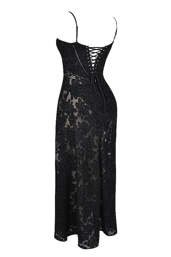 Women Dress | Maxi Length with Full-Length Flowing Silhouette