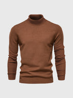 Men Sweater | Turtleneck Regular Fit Pullover Long Sleeve