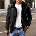 Men Jacket | Insulated Collar Cut for Winter Layering