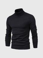Men Sweater | Turtleneck Regular Fit Pullover Long Sleeve